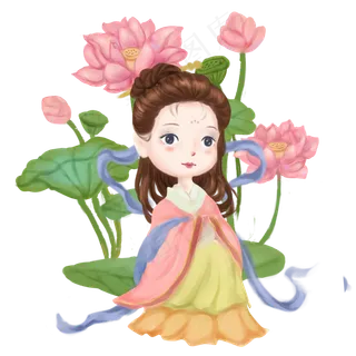 中国风治愈清香荷花香气