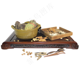 药材中药养生摄影,免抠元素