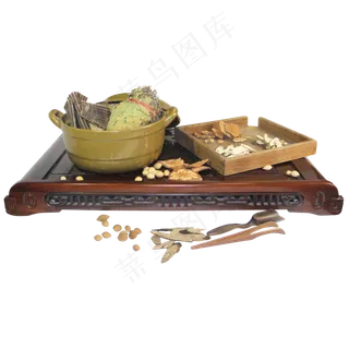 药材中药养生摄影,免抠元素