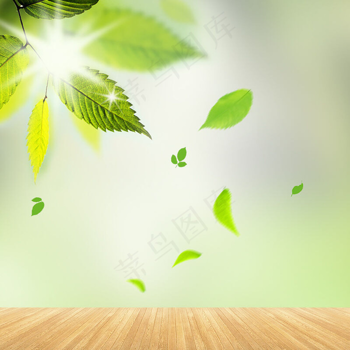 文艺小清新木板psd分层主图背景素材