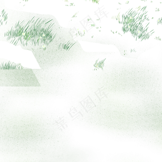 春天小草PNG下载