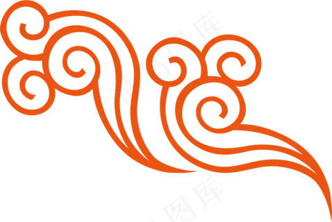 花纹祥云,免抠元素