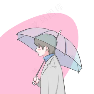 情侣头像爱情简约线条男孩 情侣头像爱情简约线条男孩