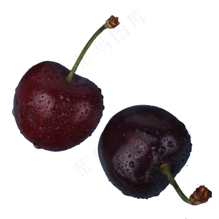 新鲜车厘子水果吃的(2000X2000(DPI:300))psd模版下载