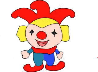 儿童节儿童愚人节小丑布偶娃娃