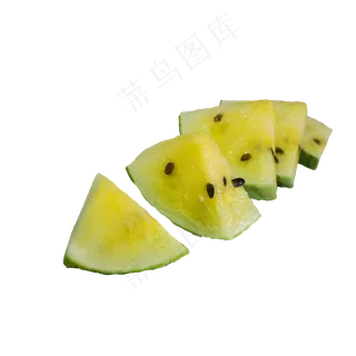 黄瓤切片西瓜