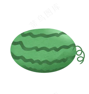 水果绿色大西瓜