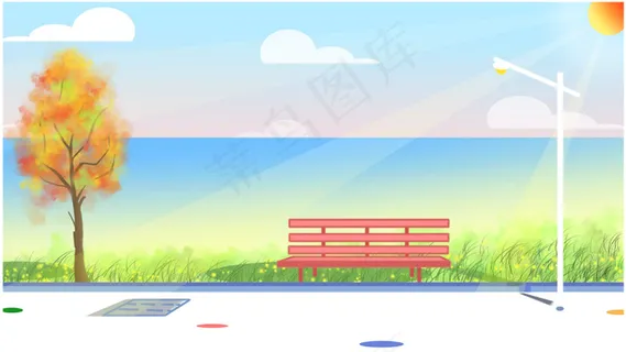 盛夏快乐幸福简约