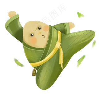 端午节卡通创意粽子
