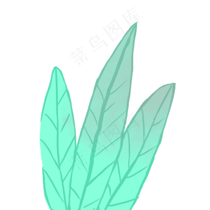 春天植物绿叶下载(2000X2000(DPI:300))psd模版下载