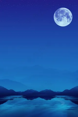 简约夜晚天空广告