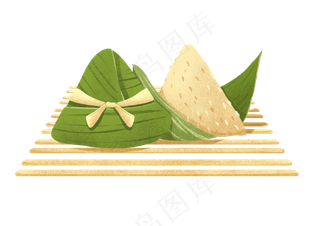 两个端午节粽子