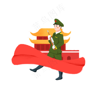 军人*前训练素材