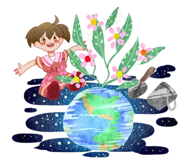 世界地球日保护地球