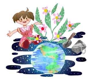 世界地球日保护地球