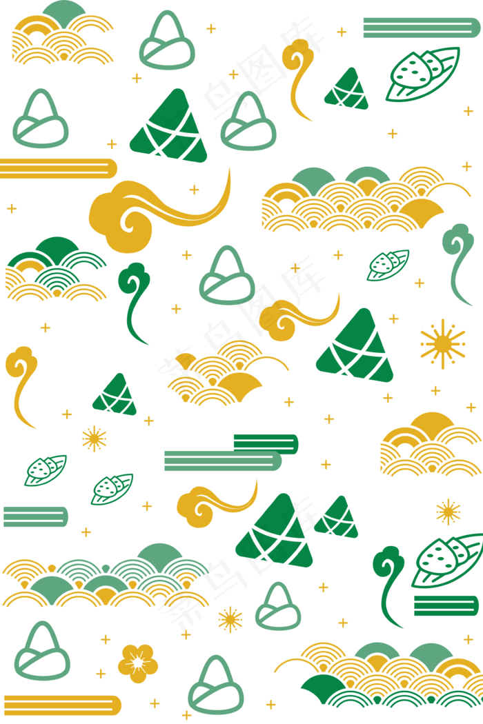 端午节底纹纹理