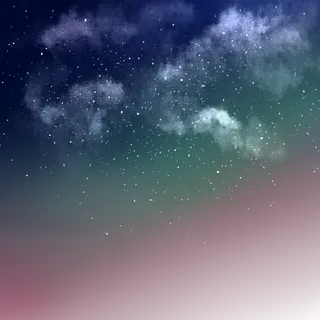 漂亮立体星空,免抠元素