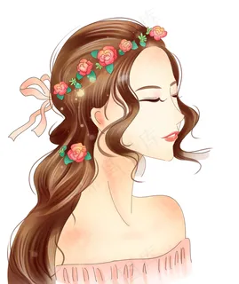 女生节女神节,免抠元素