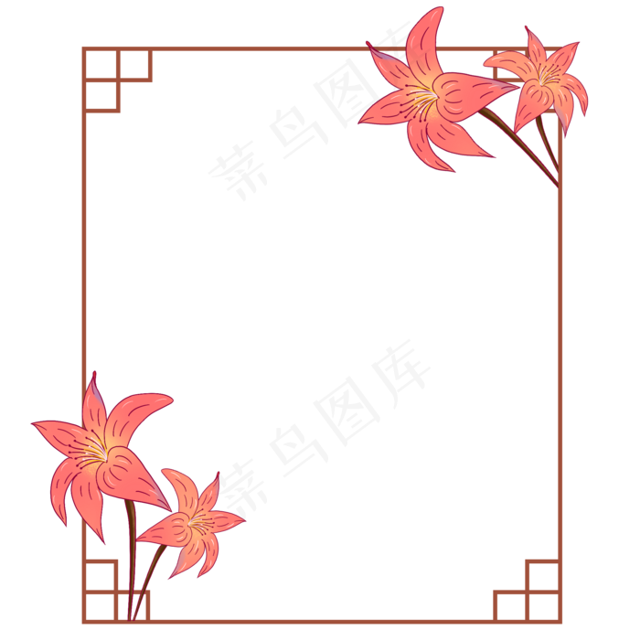 古风复古边框