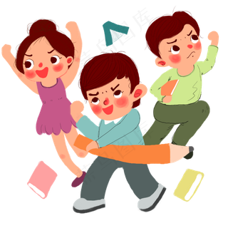 高考考生奋进努力备考