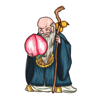 国潮新年年画,免抠元素