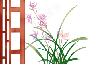 古风兰花