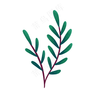 春天的树枝PNG免抠素材