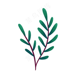 春天的树枝PNG免抠素材