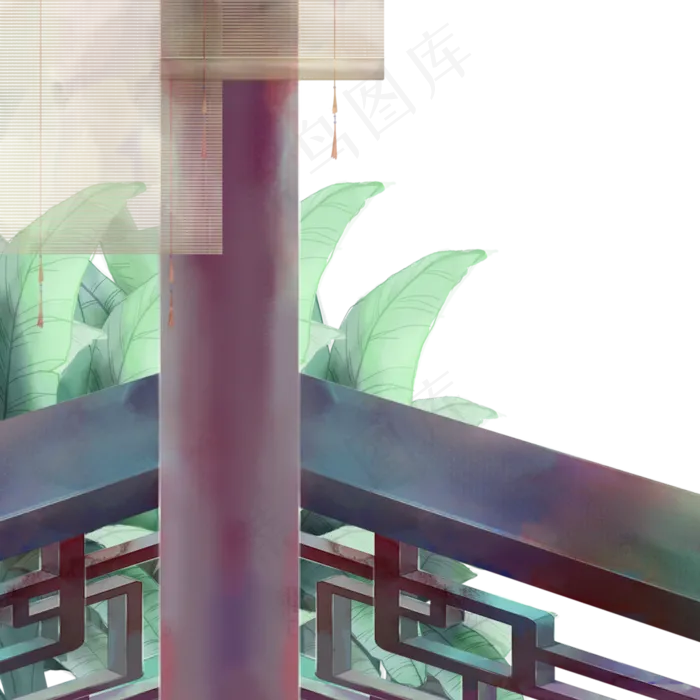 生态植物和建筑物(1000X1000(DPI:300))psd模版下载