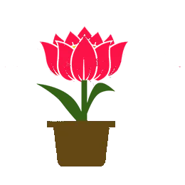 卡通荷花PNG下载(260X260(DPI:72))psd模版下载