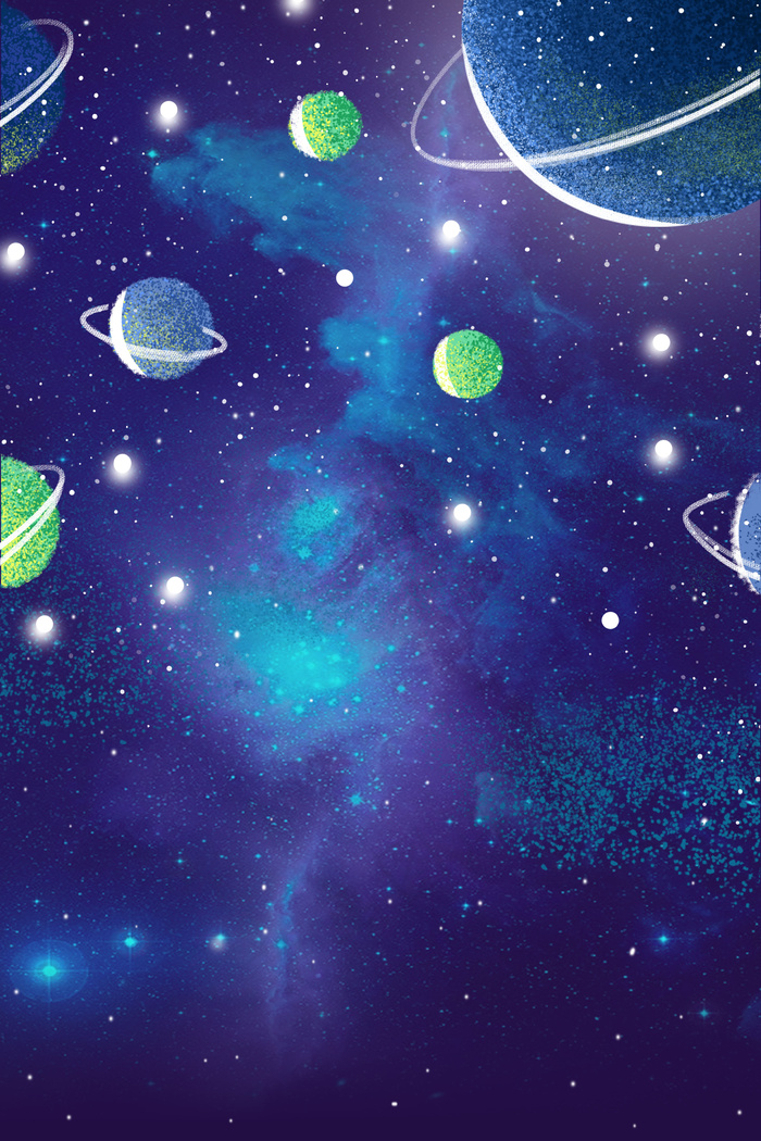 科幻宇宙爆发平面广告