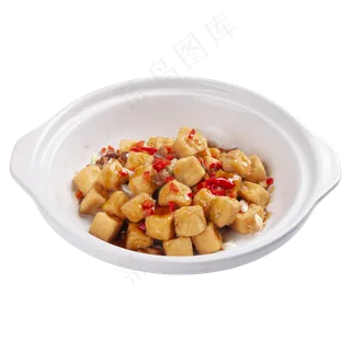香脆炸豆腐,免抠元素 香脆炸豆腐,免抠元素