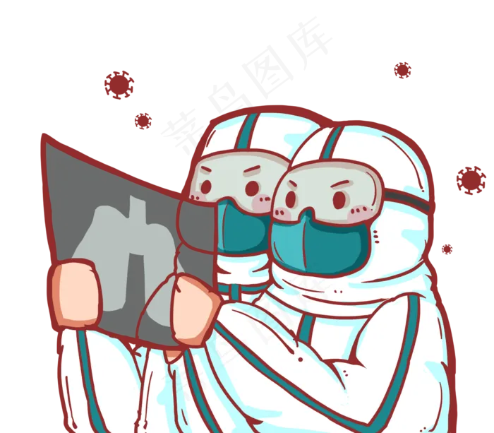 医生治疗研究病毒(2282X2000(DPI:300))psd模版下载