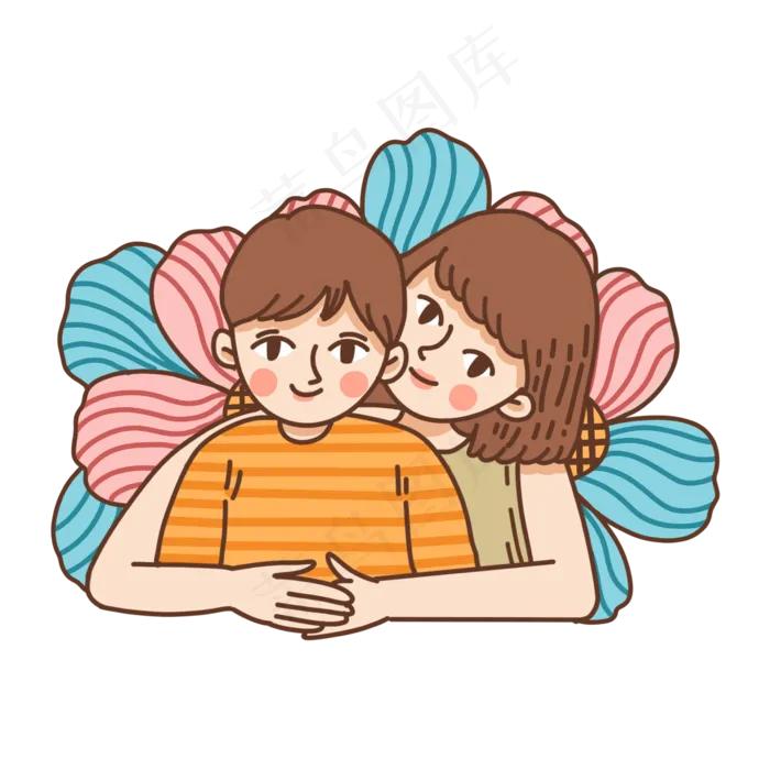 六一儿童节妈妈抱着孩子(2362X2362(DPI:299))psd模版下载
