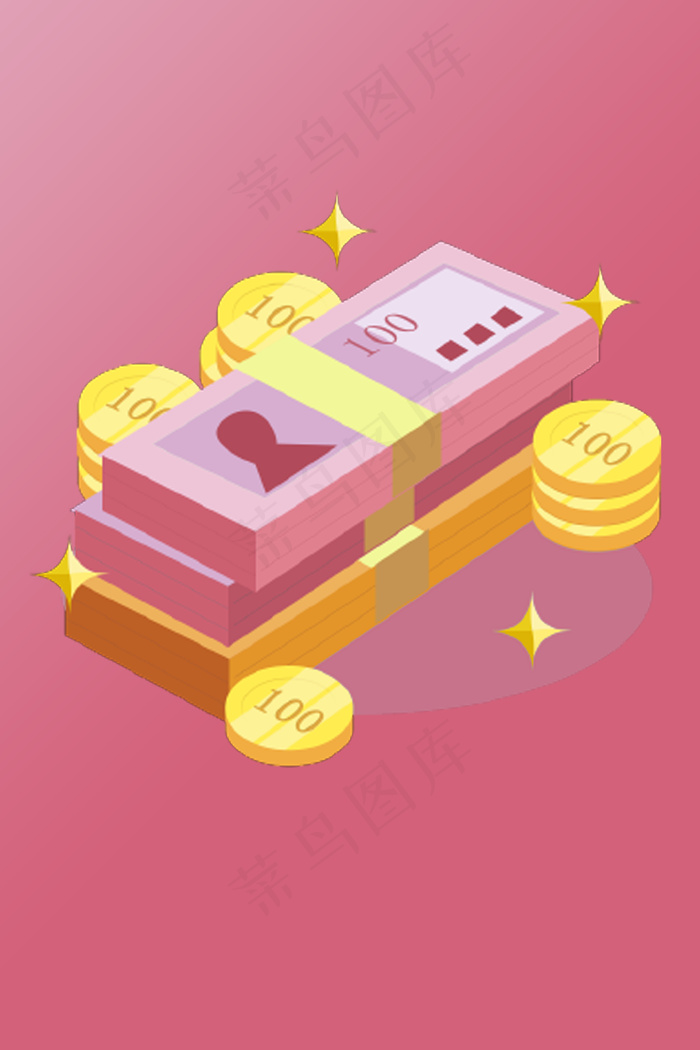 2.5D素材效果图背景图片素材