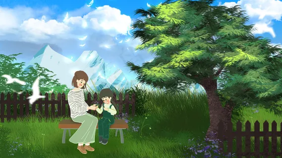 五月你好森林母女 五月你好森林母女