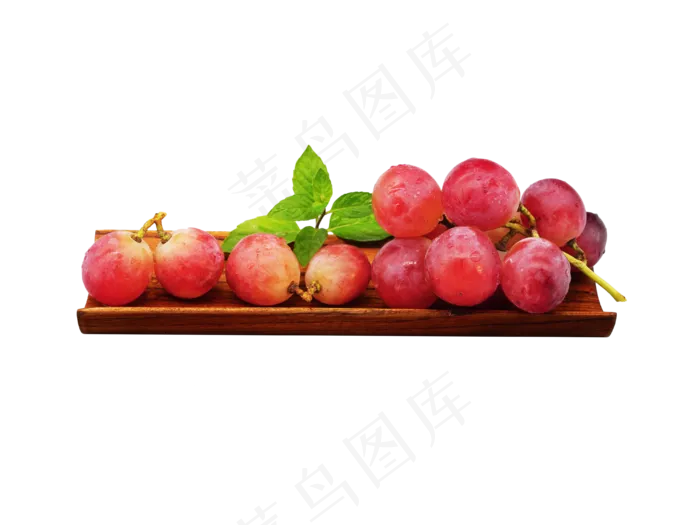 红色水果葡萄,免抠元素(4000*3000px 300 dpi )