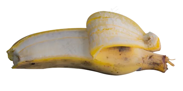 香蕉去皮水果果实