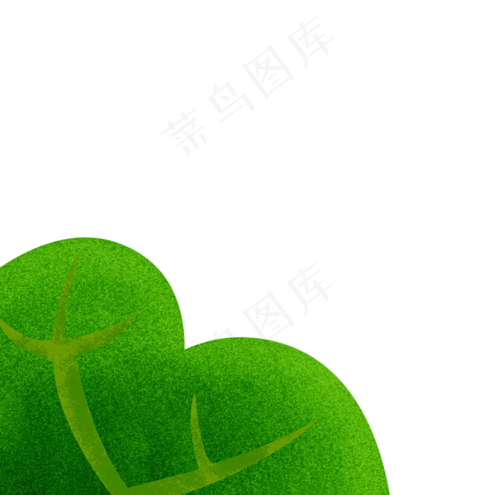 卡通绿色植物下载