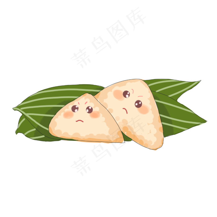 端午节粽子兄弟(3000X3000(DPI:300))psd模版下载