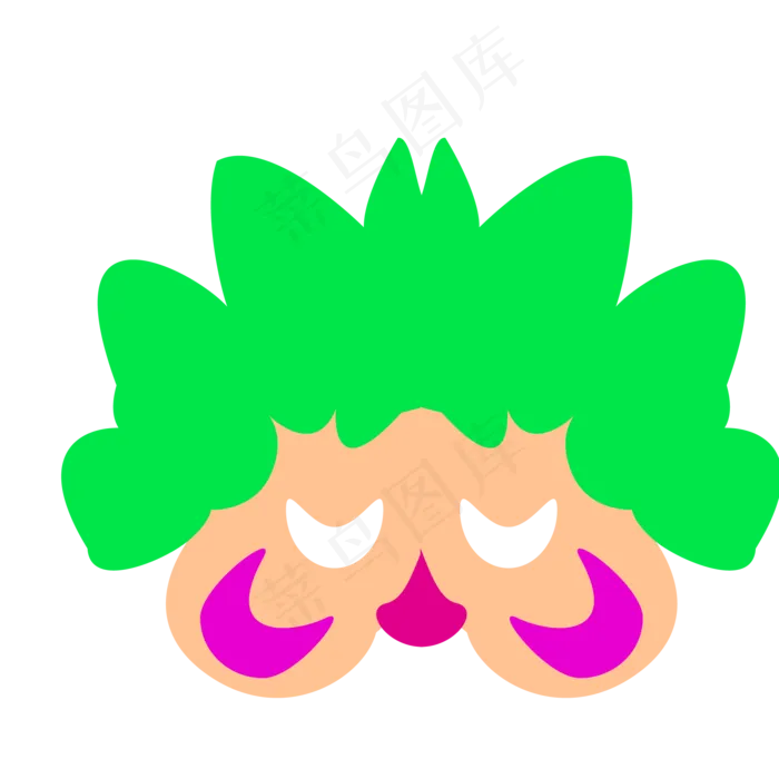 愚人节小丑面具