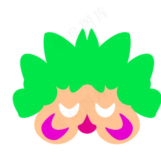 愚人节小丑面具