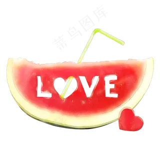 立夏手绘水果西瓜