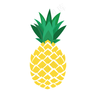 菠萝免抠素材