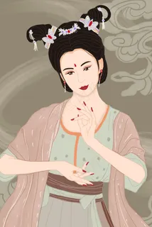 国潮中国风服饰之汉服古装女子婀娜粉黛 国潮中国风服饰之汉服古装女子婀娜粉黛