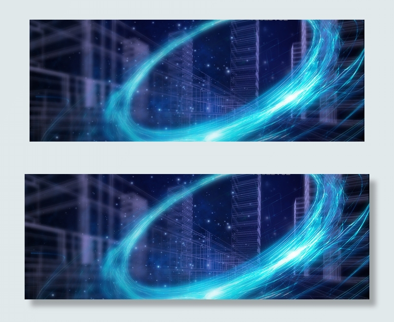 城市大数据模拟创意合成