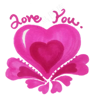 情人节爱心免扣素材