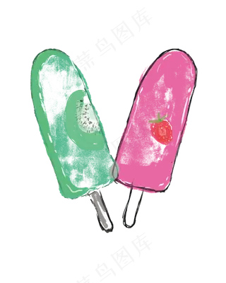 二十四节气大暑手绘