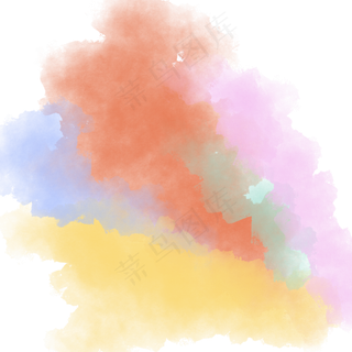 彩色水彩底纹元素下载