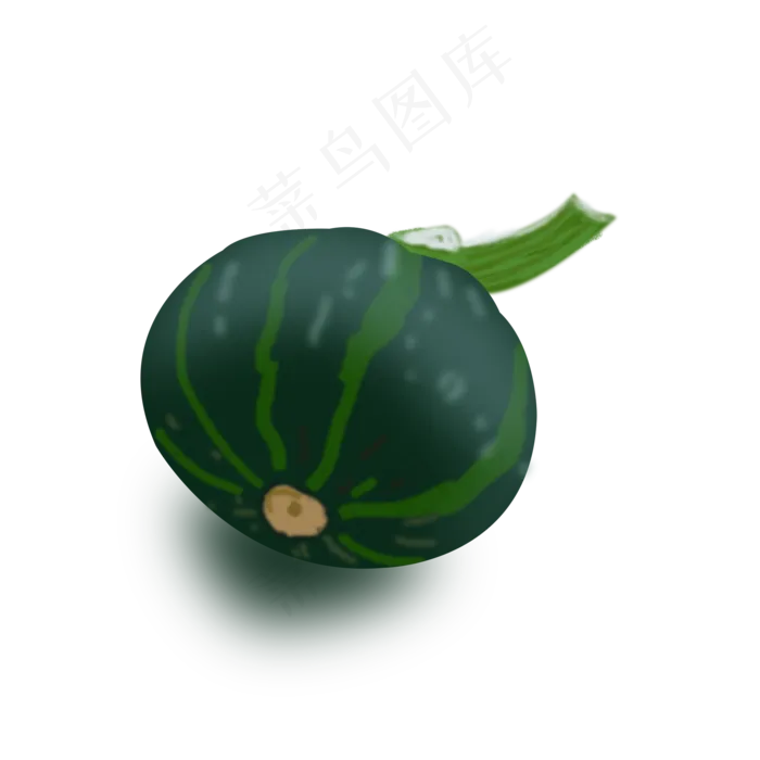 二十四节气鼠绘处暑蔬菜南瓜元素(2000X2000(DPI:300))psd模版下载